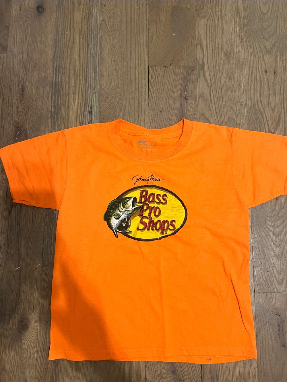Bass Pro Shops Kids Bright Orange Logo Tee
